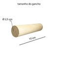 Ver imagem 7 de Espelho Decorativo Adnet Vintage Alça Sisal Black 60 cm Redondo 60 cm