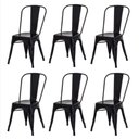 Ver imagem 1 de Conjunto 6 Cadeiras Tolix Iron - Design - Preta