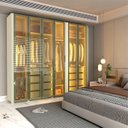 Ver imagem 1 de Guarda-Roupa Modulado Reflecta Innova 6 Portas 262,2cm x 240cm Mod 011 100% MDF Bege/Off White