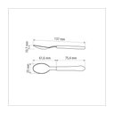 Ver imagem 6 de Kit 12 Colher de Chá Leme Inox Vermelho