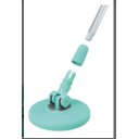 Ver imagem 6 de Mop Giratório Ciclone Com Rodas Mop7290 Limpeza Flash Limp