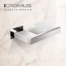 Kit Acessórios Para Banheiros 5 Peças Inox - Kromus Kitrt5 - 9