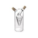 Ver imagem 1 de Galheteiro 2 Em 1 Vidro Borossilicato 250ml 50ml Óleo Vinagre Mimo Style