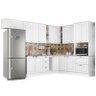 Cozinha Completa Americana 10 Peças Branco - Móveis Henn - 1
