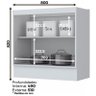 Cozinha Completa Americana 10 Peças Branco - Móveis Henn - 12