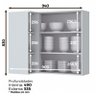Cozinha Completa Americana 10 Peças Branco - Móveis Henn - 8