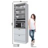 Cozinha Completa Americana 10 Peças Branco - Móveis Henn - 4
