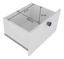 Ver mais imagens de Armário Montessoriano Rubi 01 100%mdf (guardaroupa Infantil)