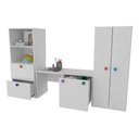 Ver imagem 2 de Armário Montessoriano Rubi 01 100%mdf (guardaroupa Infantil)