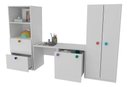 Ver imagem 2 de Armário Montessoriano Rubi 01 100%mdf (guardaroupa Infantil)