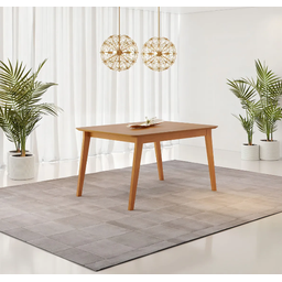 Mesa de Jantar Elegance Jcm Movelaria Cinamomo 1,60 M - 1