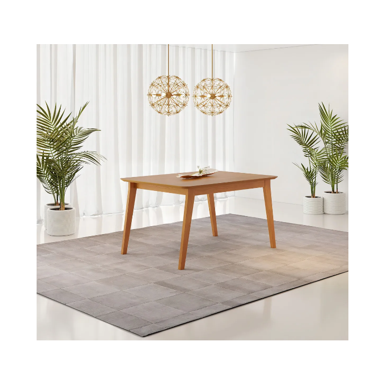 Mesa de Jantar Elegance Jcm Movelaria Cinamomo 1,60 M