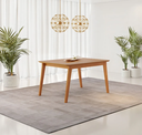 Ver imagem 1 de Mesa de Jantar Elegance Jcm Movelaria Cinamomo 1,60 M