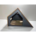 Ver imagem 1 de Casinha Escandinava para Cachorro com Bordas em Cera sem Estofado - Grafite