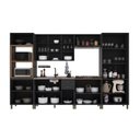 Ver imagem 4 de Cozinha Modulada 6 Peças Bari em MDF Chumbo