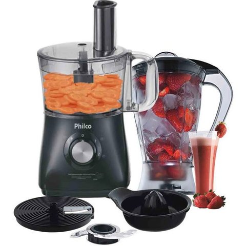 Multi processador Philco 3 em 1 citrus 800wts:Preto