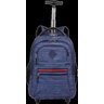 Mochilete 4 Rodas 2 em 1 Malha Sestini Rolling Azul - 1