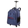 Mochilete 4 Rodas 2 em 1 Malha Sestini Rolling Azul - 3