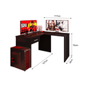 Ver imagem 5 de Mesa Extensora para Escritório e Gamer Drx-9000 Moveis Leão