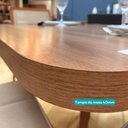 Ver imagem 4 de Mesa de Jantar 6 Lugares Retangular 1,60m 1592 Carraro Carvalho
