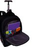 Mochila Carrinho Mega Rodas Sestini Evolution Preto e Cinza - 4