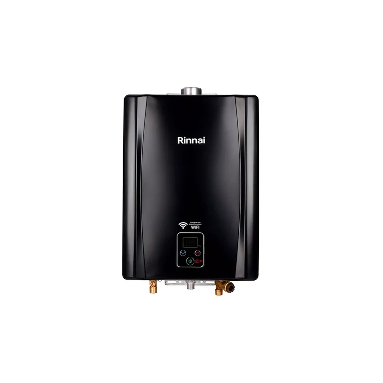 Aquecedor de Água a Gás Rinnai E21 Feh 21 Litros Bivolt Digital Preto - Glp (gás de Botijão)