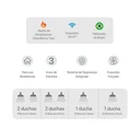 Ver imagem 5 de Aquecedor de Água a Gás Rinnai E21 Feh 21 Litros Bivolt Digital Preto - Glp (gás de Botijão)