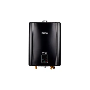 Aquecedor de Água a Gás Rinnai E21 Feh 21 Litros Bivolt Digital Preto - Gn (gás Natural)