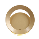 Ver imagem 1 de Arandela Ginga Dourado e Branco (d)17cm (l)10.5cm (a)17cm 1x6w 3000k 300lm - Bb025