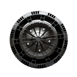 Pneu Roda Maciça Para Carrinho De Mão 3/4 (19mm) Fb - 1