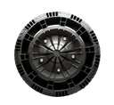 Ver imagem 1 de Pneu Roda Maciça Para Carrinho De Mão 3/4 (19mm) Fb