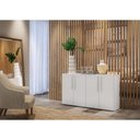 Ver mais imagens de Aparador Buffet 4 portas Viena Multimóveis V3604 Branco