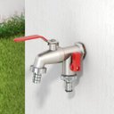 Ver imagem 6 de Torneira de Lavanderia/jardim Dupla Aço Inox 304
