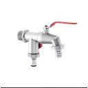Ver imagem 2 de Torneira de Lavanderia/jardim Dupla Aço Inox 304