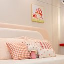 Ver imagem 6 de Almofada Xadrez Vermelho