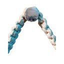 Ver imagem 3 de Espelho Decorativo Adnet Vintage Macramê Cru 60 cm Redondo