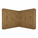 Ver imagem 3 de Closet Casal Duplo Lu 12 Portas 8 Gavetas Cinamomo
