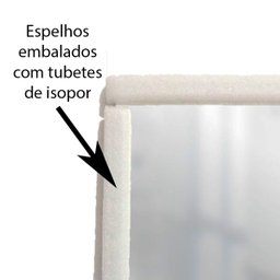 Espelho Decorativo Multiuso Bisotê Pendurador 50x50 cm - 8