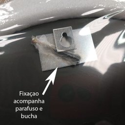 Espelho Decorativo Multiuso Bisotê Pendurador 50x50 cm - 5
