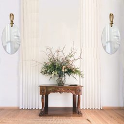 Espelho Decorativo Hole Alça Sisal Natural 60x40 cm - 2
