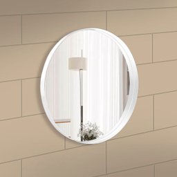 Espelho Decorativo Round Interno Branco 30 cm Redondo - 2