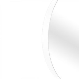 Espelho Decorativo Round Interno Branco 30 cm Redondo - 4