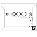 Ver imagem 3 de Espelho Decorativo Round Externo Rosa 30 Cm Redondo