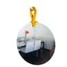 Espelho Decorativo Hole Alça Sisal Yellow 50 cm Redondo - 3