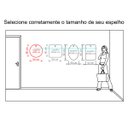 Ver mais imagens de Espelho Decorativo Pen Pendurador Branco 50 cm Redondo