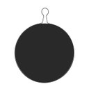 Ver imagem 6 de Espelho Decorativo Twiza Preto 50 cm Redondo