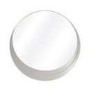 Ver imagem 5 de Espelho Decorativo Stokolmo Branco Off White 60 cm Redondo Branco, 60 cm
