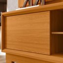 Ver imagem 5 de Painel Home Theater Siena para Tv 75 Pol 2 Portas 184 Cm Cinamomo Madetec Cinamomo