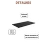 Tampo para Balcão 100 Cm Preto Ajl - 3