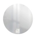 Ver imagem 1 de Espelho Decorativo com Gancho Alumínio Branco Retangular 50 cm Redondo
